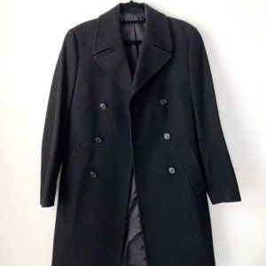 Kenneth Cole Double-Breasted Wool-Blend Overcoat